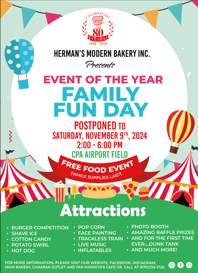 Herman's Modern Bakery 80th Anniversary Family Fun Day