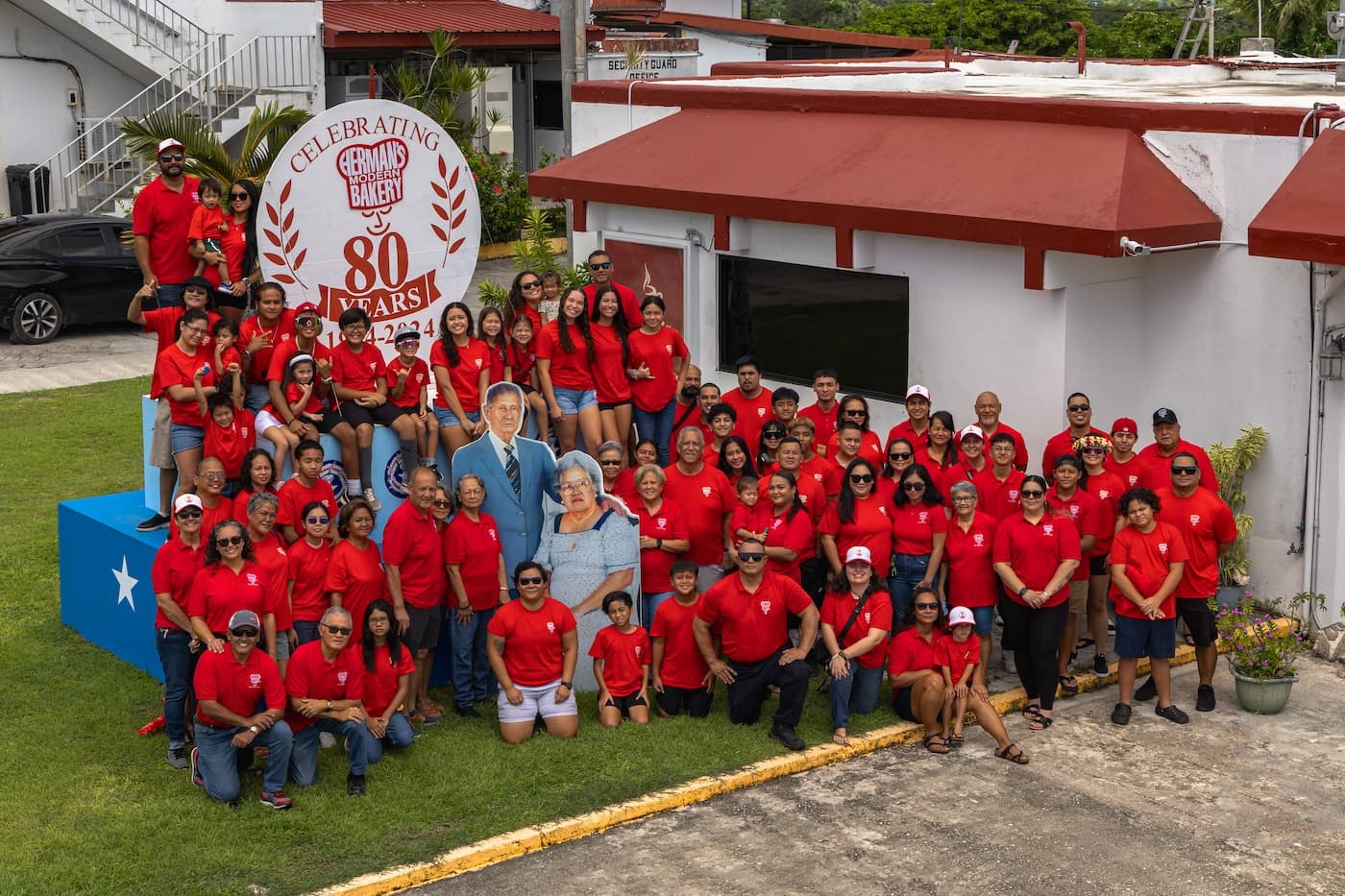 Herman's Modern Bakery 80th Anniversary Group Photo